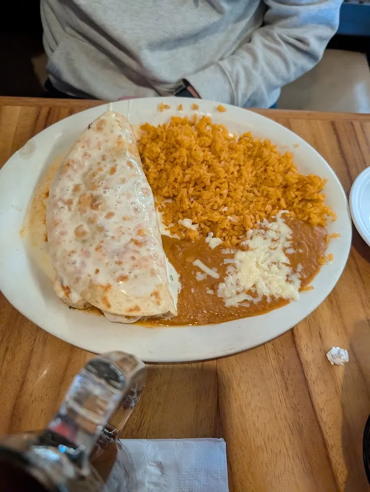 Chicken Burrito Rice & Beans